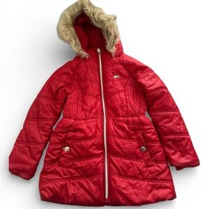 Tommy Hilfiger Red and Black Jacket